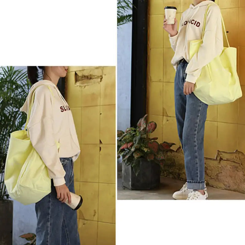 キャンバス-トートバッグ-レディース軽量