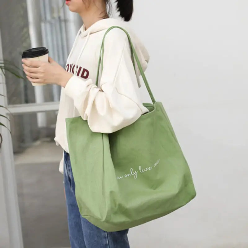 キャンバス-トートバッグ-レディース軽量
