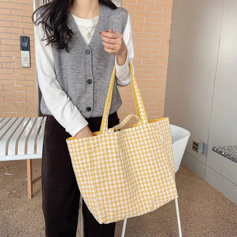 キャンバス-トートバッグ-リバーシブル