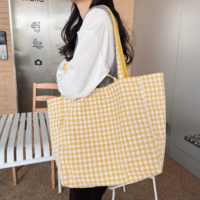 キャンバス-トートバッグ-リバーシブル