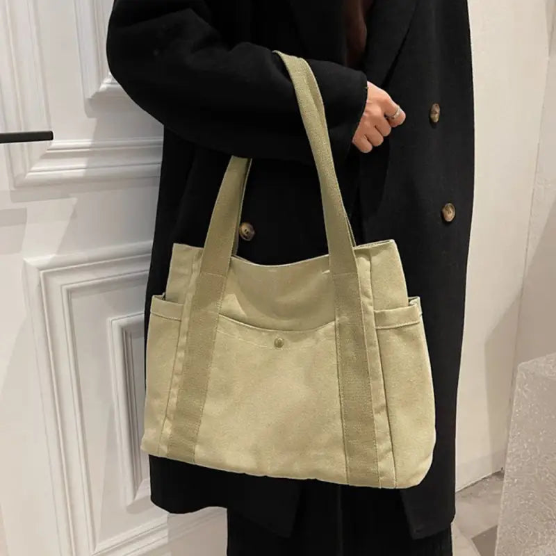 キャンバス-トートバッグ-レディース