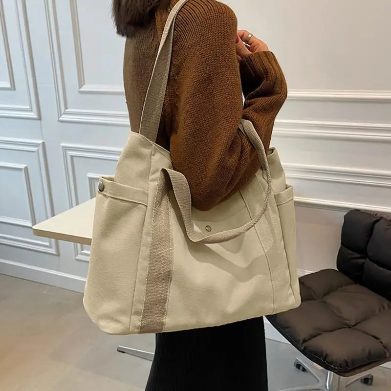キャンバス-トートバッグ-レディース