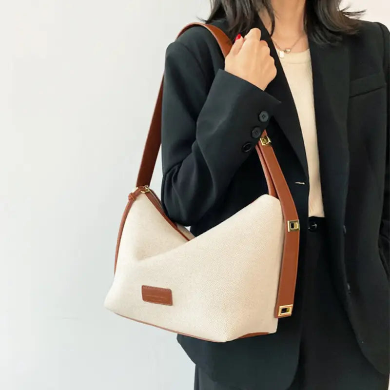 キャンバストートバッグ-ショルダーバッグ