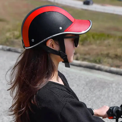 自転車ヘルメットおしゃれ帽子型ヘルメット