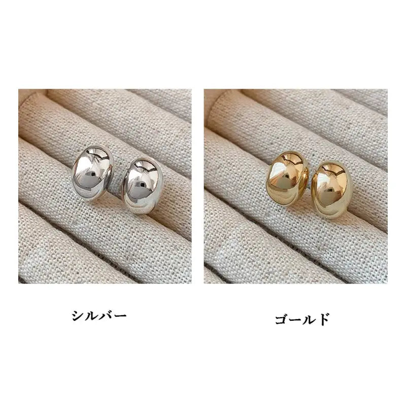 カシューナッツピアス-ミニピアス