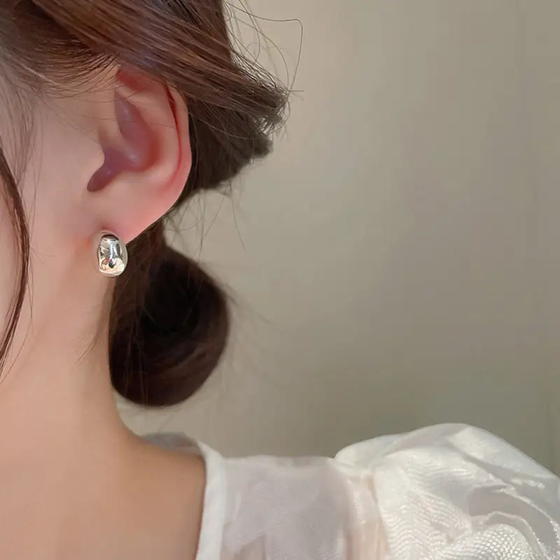 カシューナッツピアス-ミニピアス