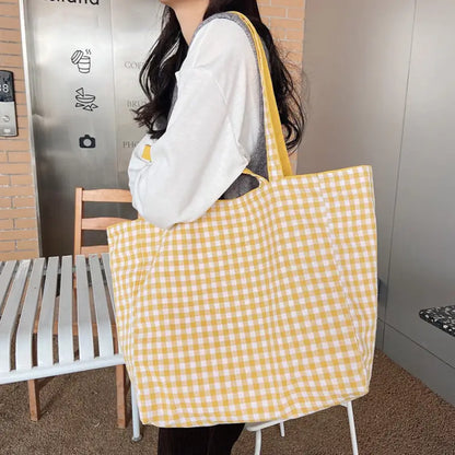 キャンバス-トートバッグ-リバーシブル
