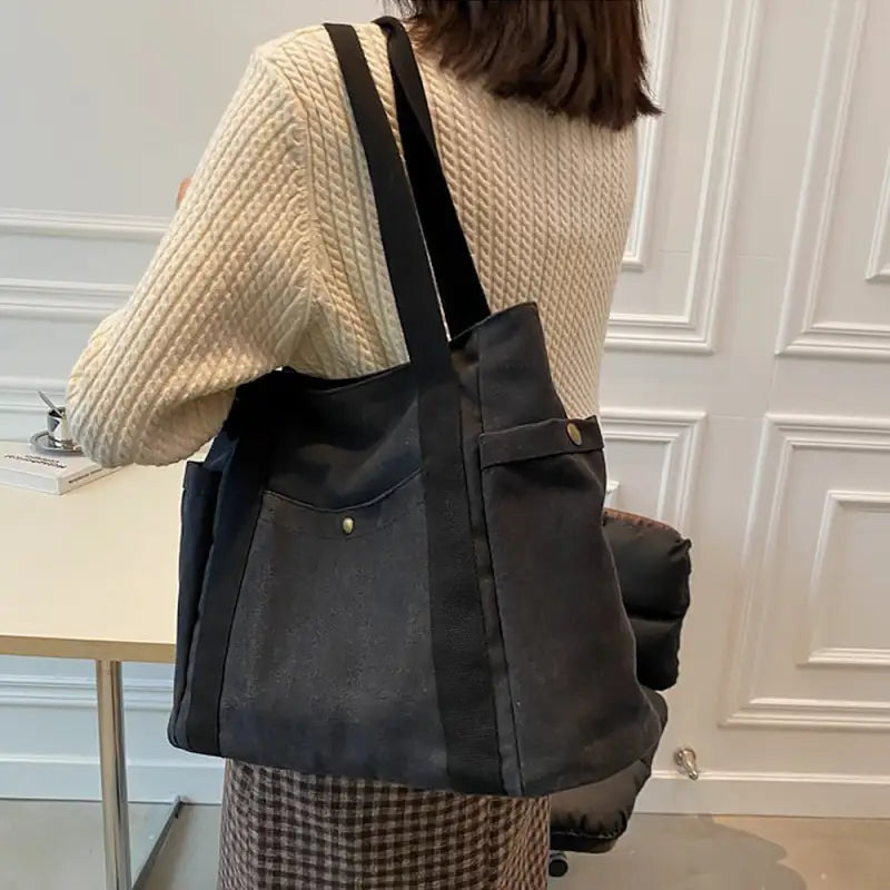 キャンバス-トートバッグ-レディース