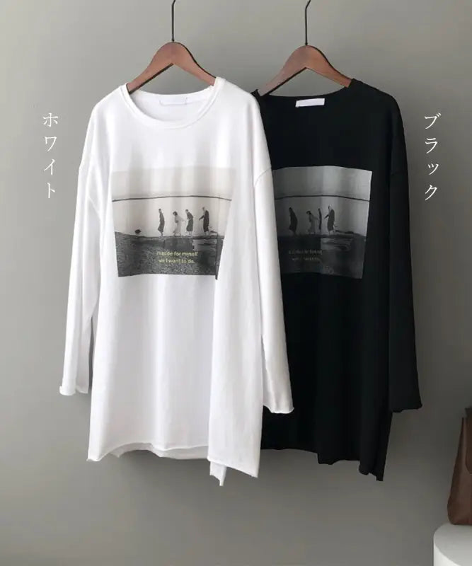 プリント-ｔシャツ-レディース-ゆったり