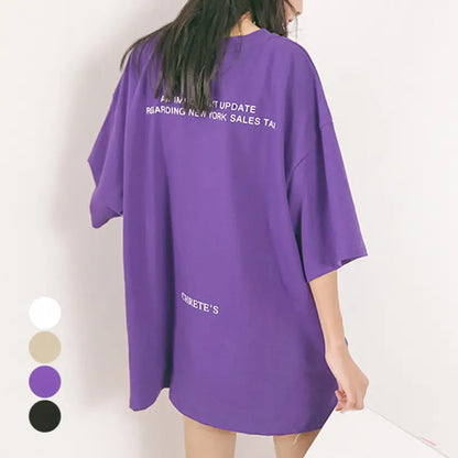 Tシャツ-レディースカットソー-半袖